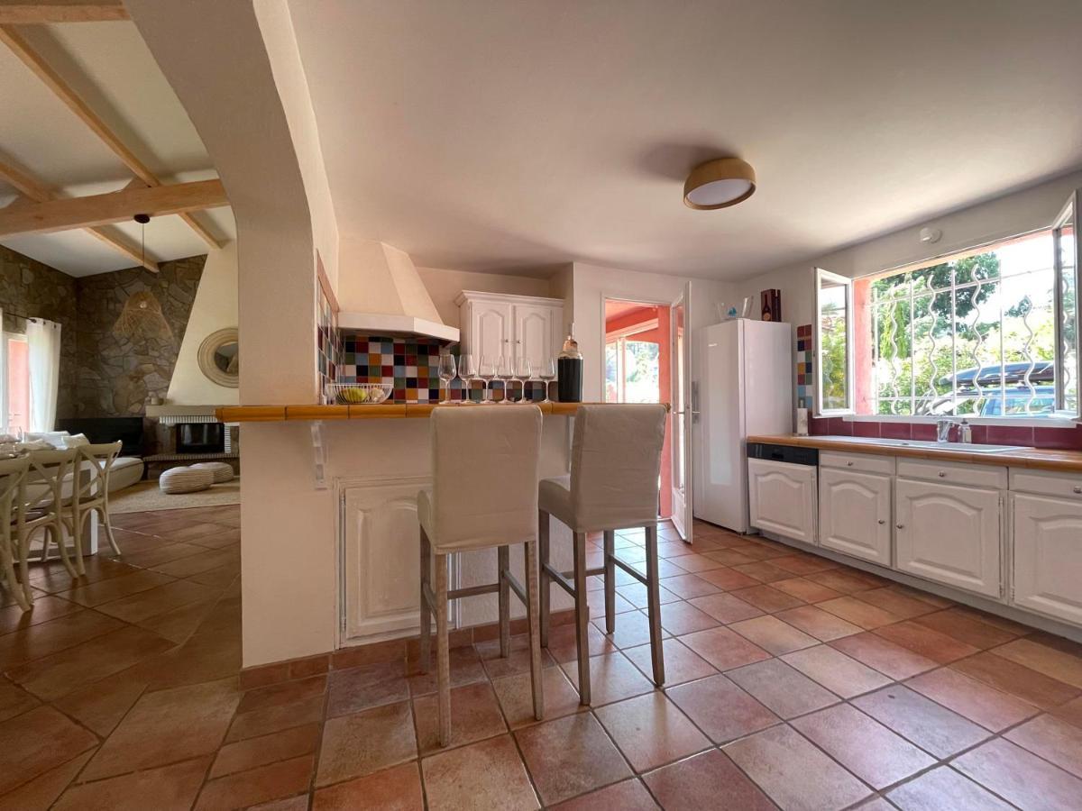 Fantastic Pool Villa 900M To The Beach; With Extravagant Big Garden Sainte-Maxime Luaran gambar